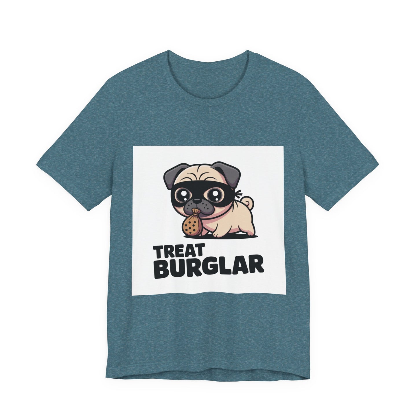 Treat Burglar - Funny Pug T-Shirt for Dog Lovers