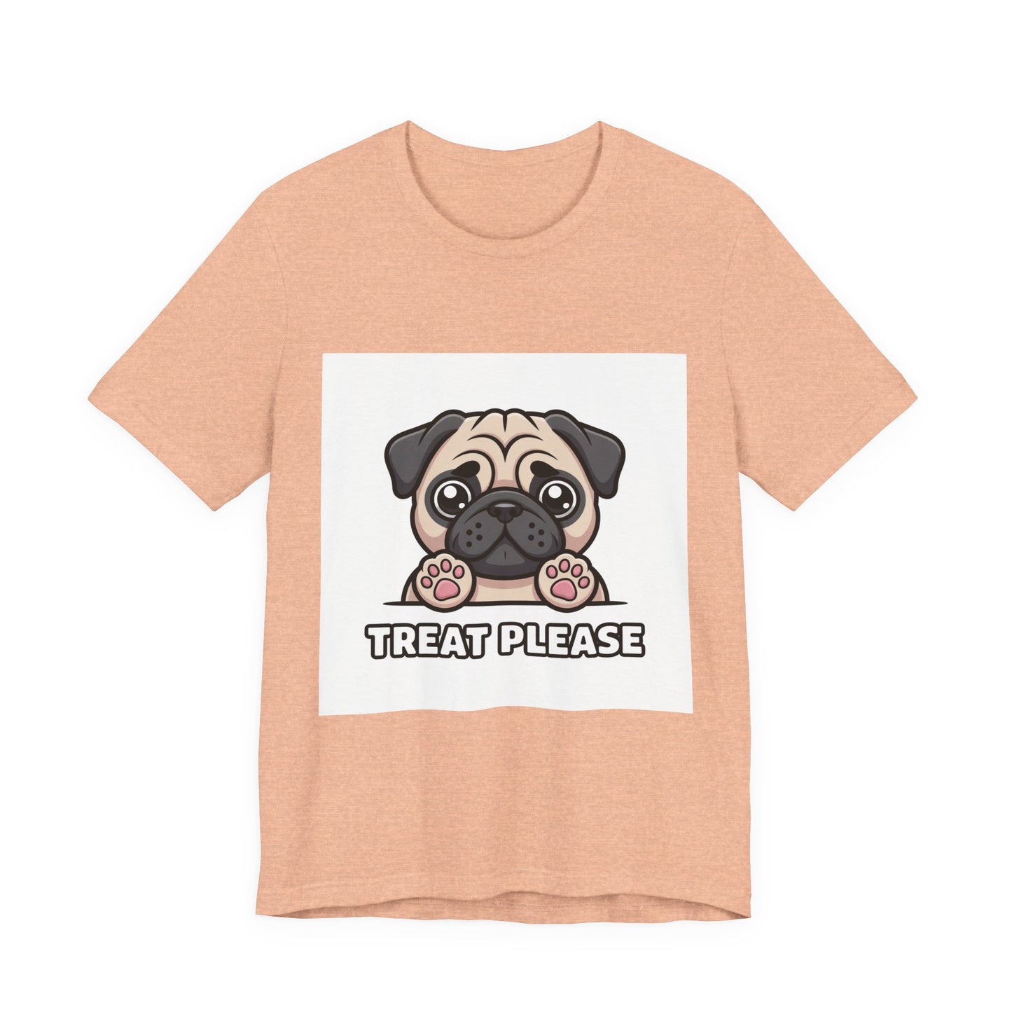 Treat Please - Funny Pug T-Shirt for Dog Lovers