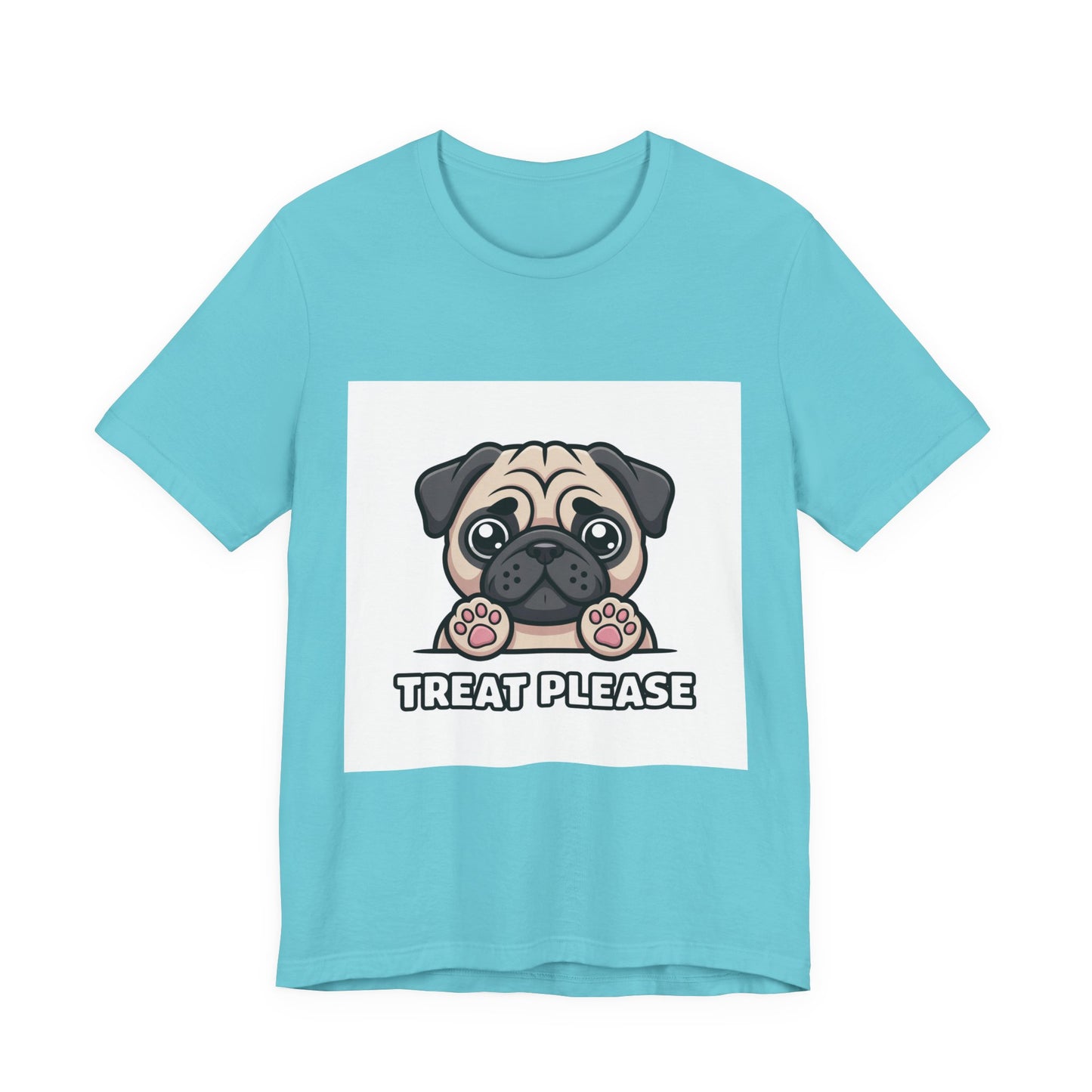 Treat Please - Funny Pug T-Shirt for Dog Lovers