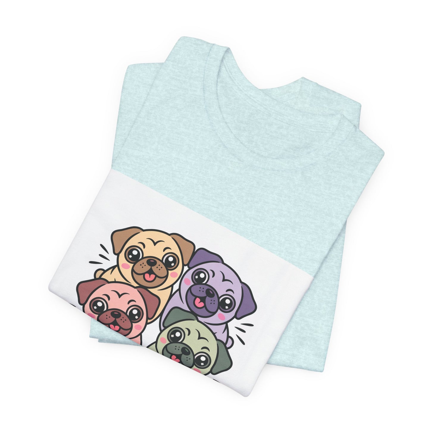 Squad Snorts Together - Funny Pug T-Shirt for Dog Lovers