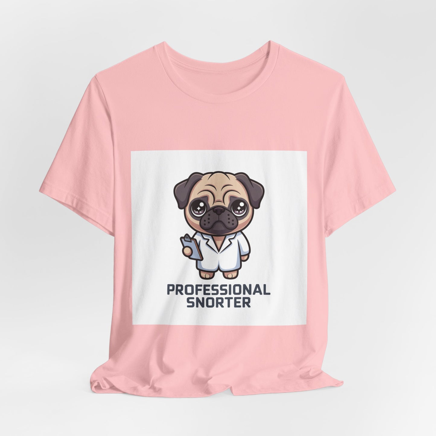 Professional Snorter - Funny Pug T-Shirt for Dog Lovers