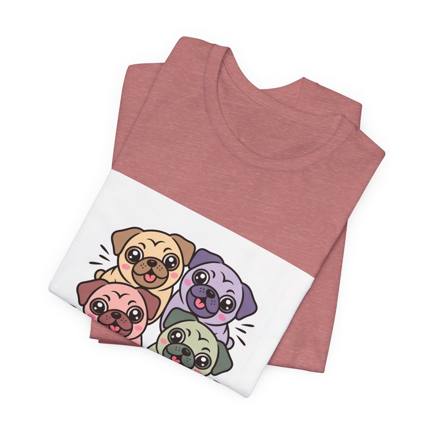Squad Snorts Together - Funny Pug T-Shirt for Dog Lovers