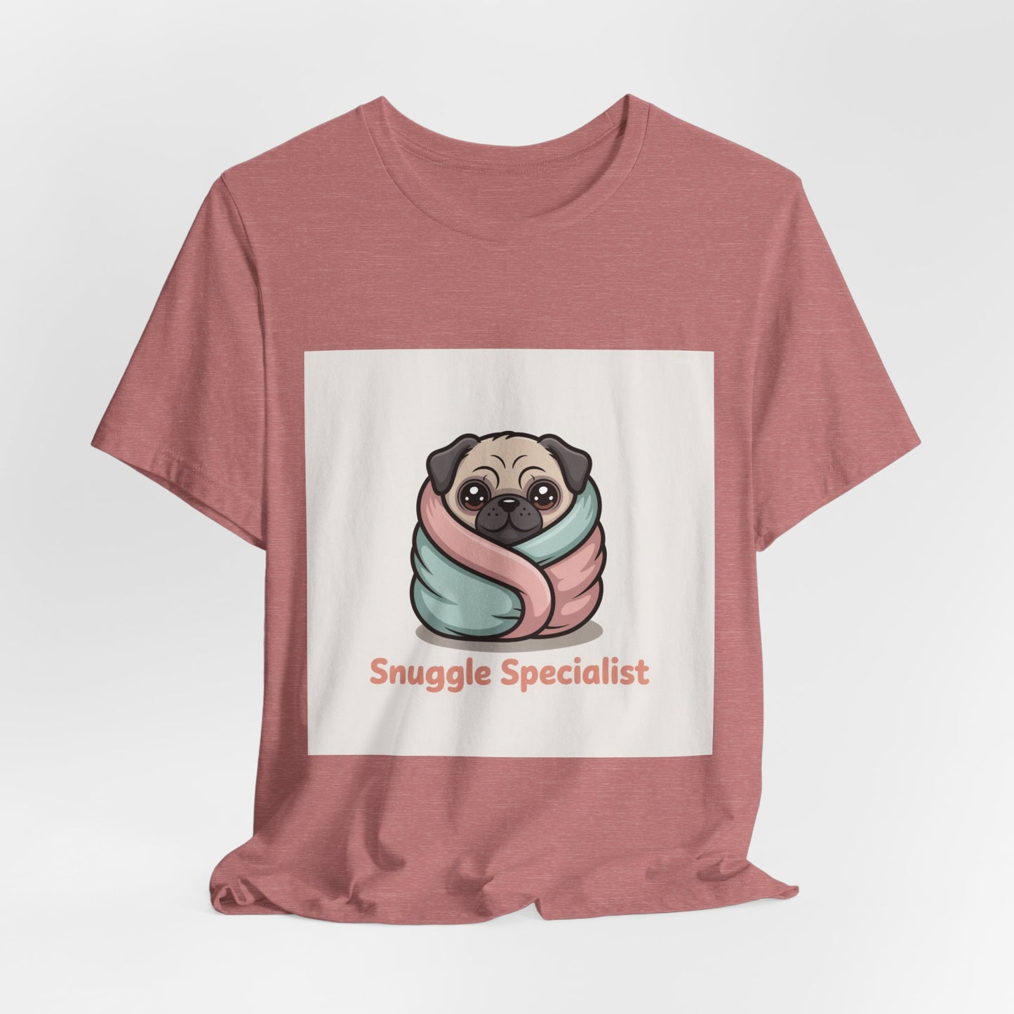 Snuggle Specialist - Funny Pug T-Shirt for Dog Lovers
