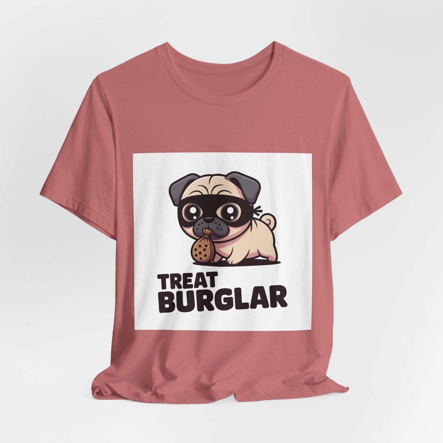 Treat Burglar - Funny Pug T-Shirt for Dog Lovers