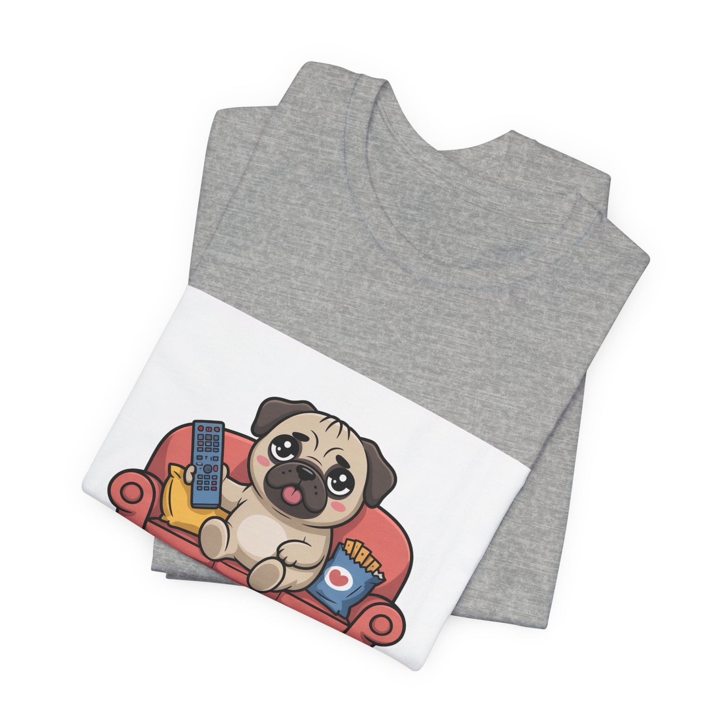 Professional Couch Potato - Funny Pug T-Shirt for Dog Lovers