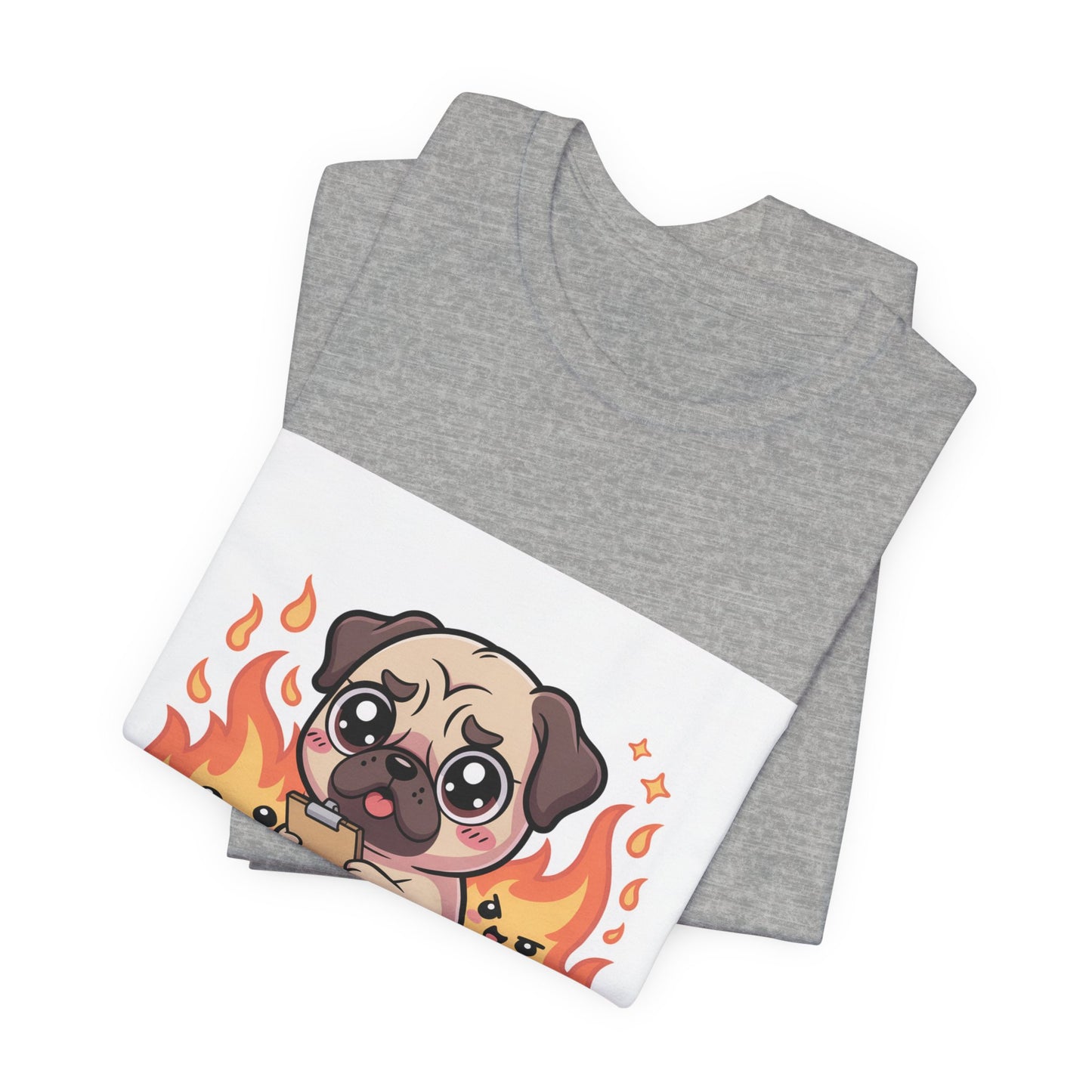 Smol But Mighty - Funny Pug T-Shirt for Dog Lovers