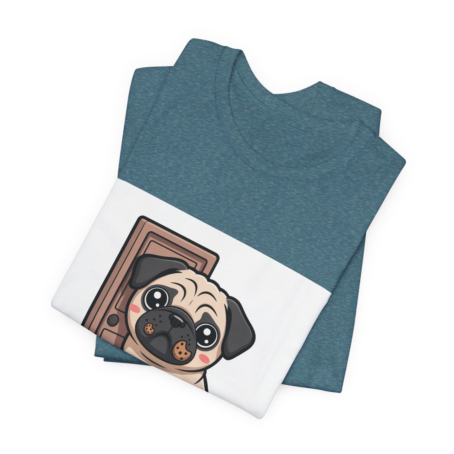 Sorry I'm Late My Pug Needed One More Snack - Funny Pug T-Shirt for Dog Lovers