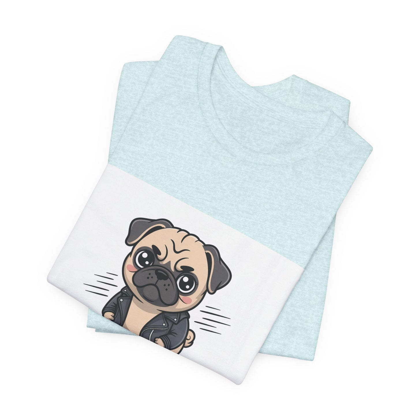 Born To Wiggle Forced To Walk - Funny Pug T-Shirt for Dog Lovers