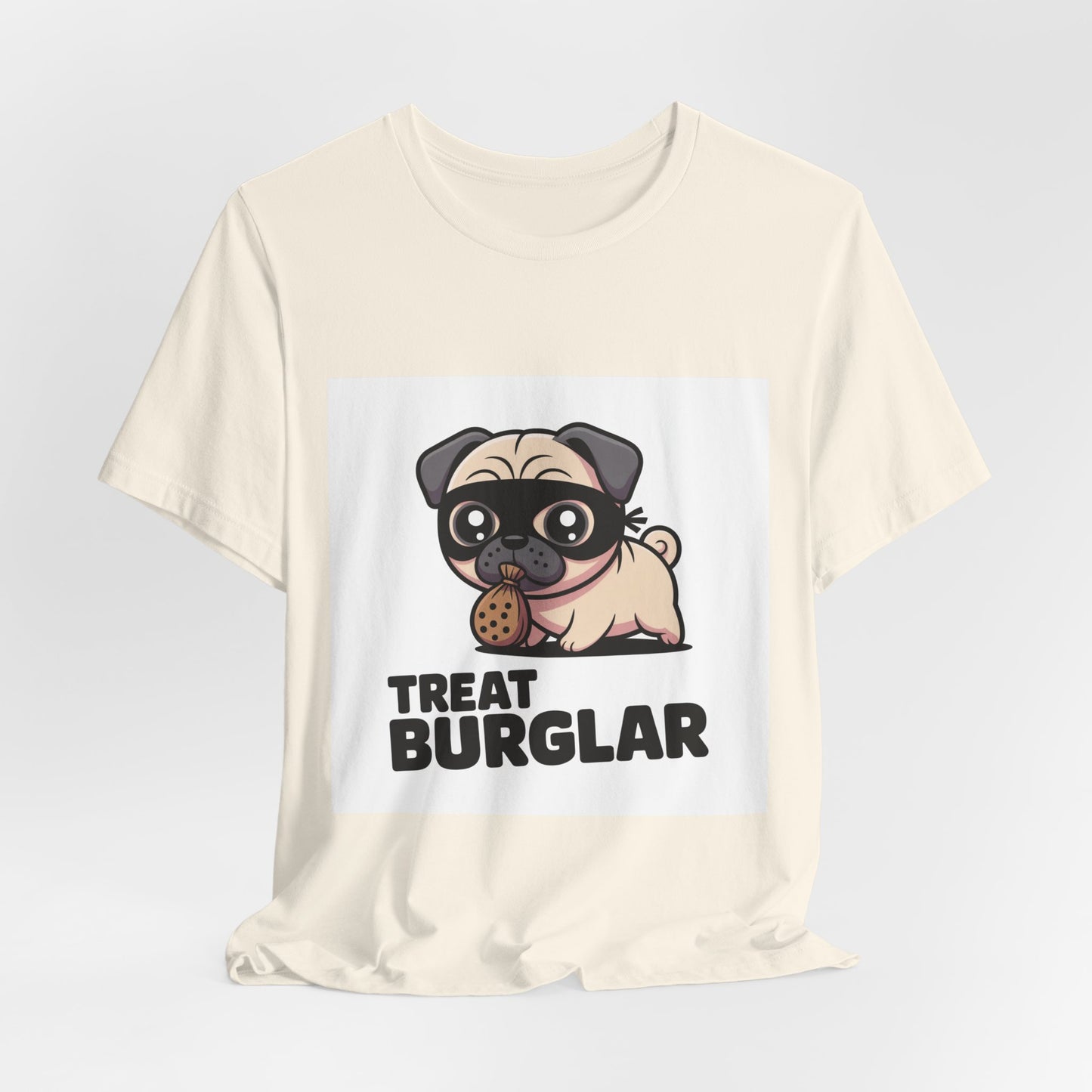 Treat Burglar - Funny Pug T-Shirt for Dog Lovers