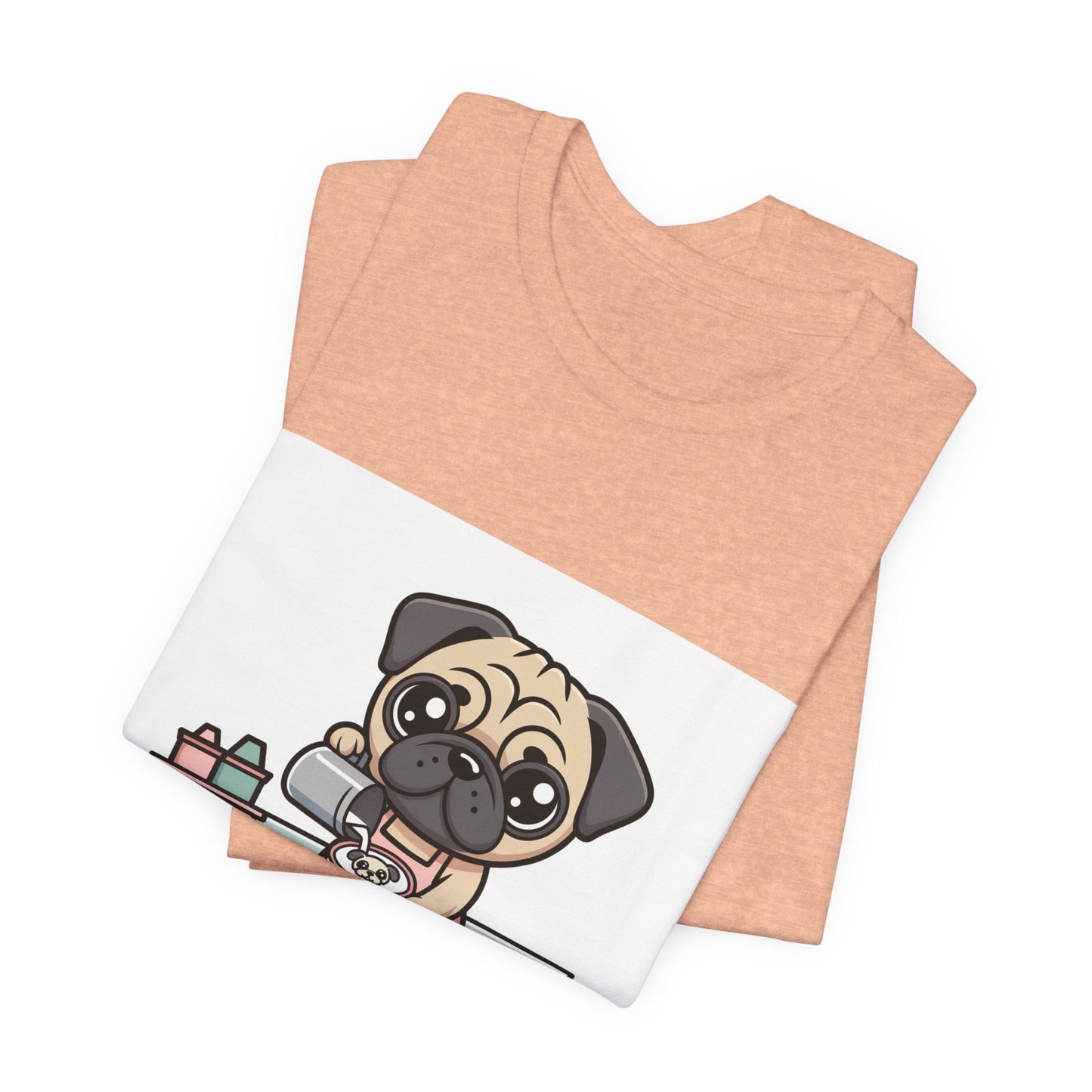 Pugccino Please - Funny Pug T-Shirt for Dog Lovers