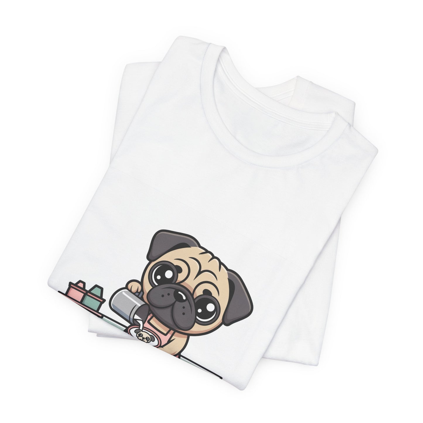 Pugccino Please - Funny Pug T-Shirt for Dog Lovers