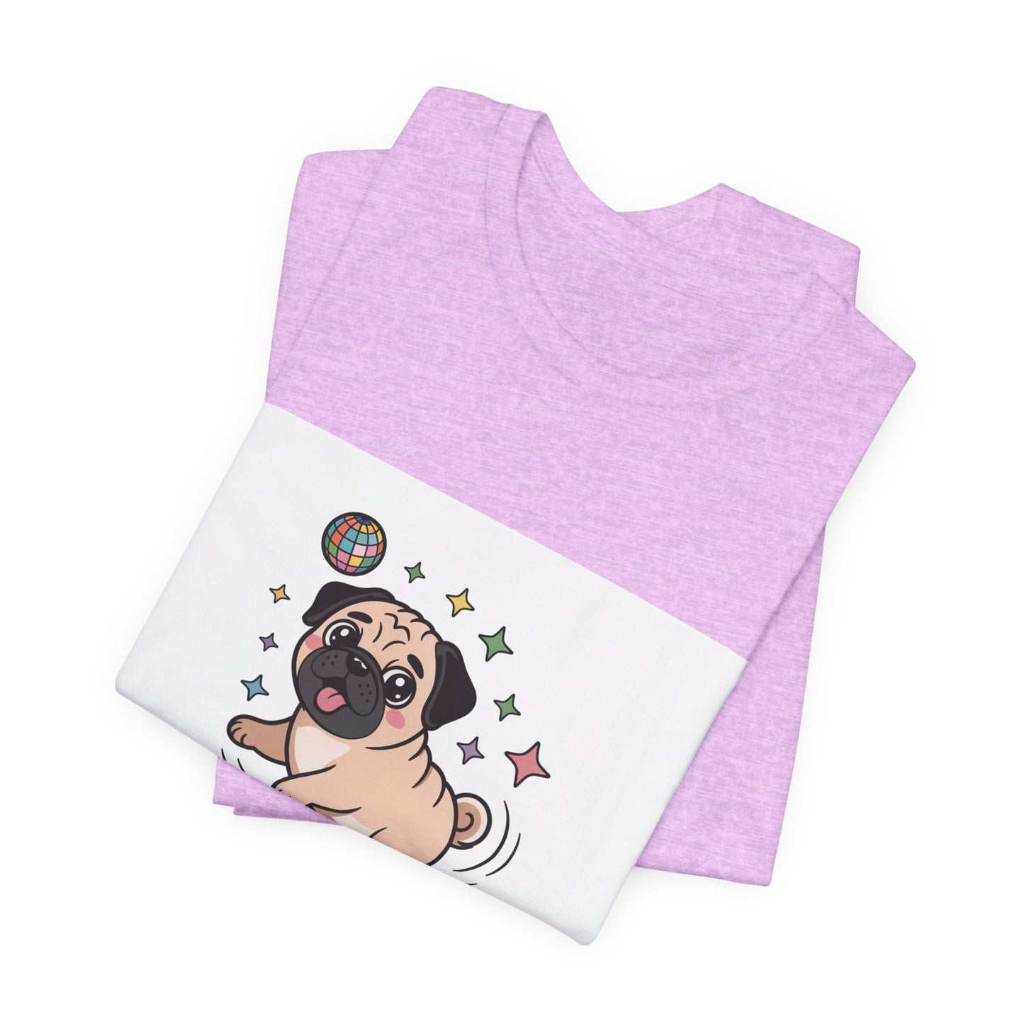 Can't Stop Won't Stop Wiggling - Funny Pug T-Shirt for Dog Lovers