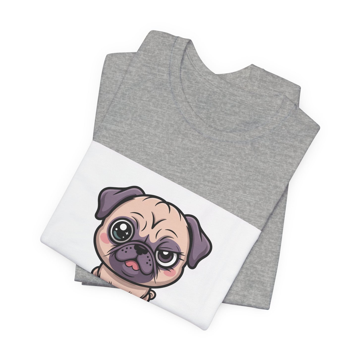Cute But Psycho - Funny Pug T-Shirt for Dog Lovers