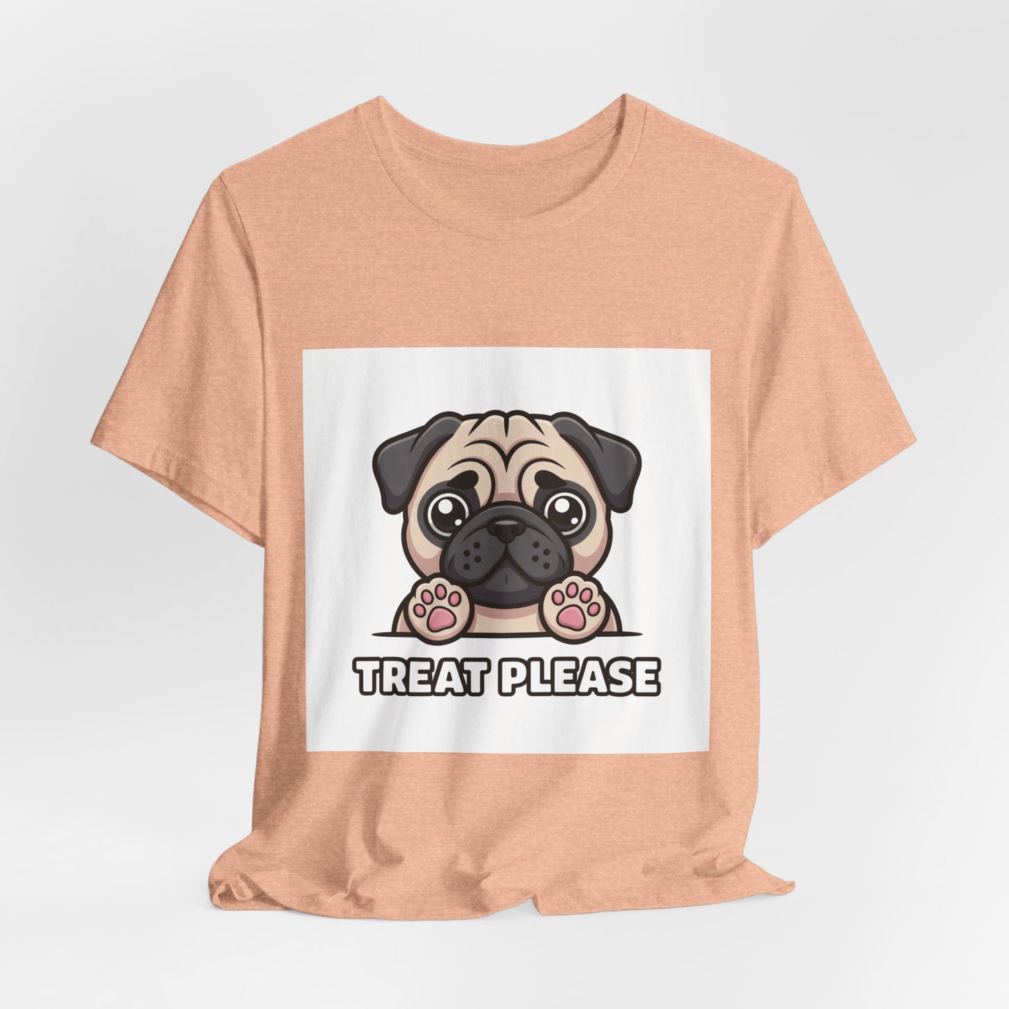 Treat Please - Funny Pug T-Shirt for Dog Lovers