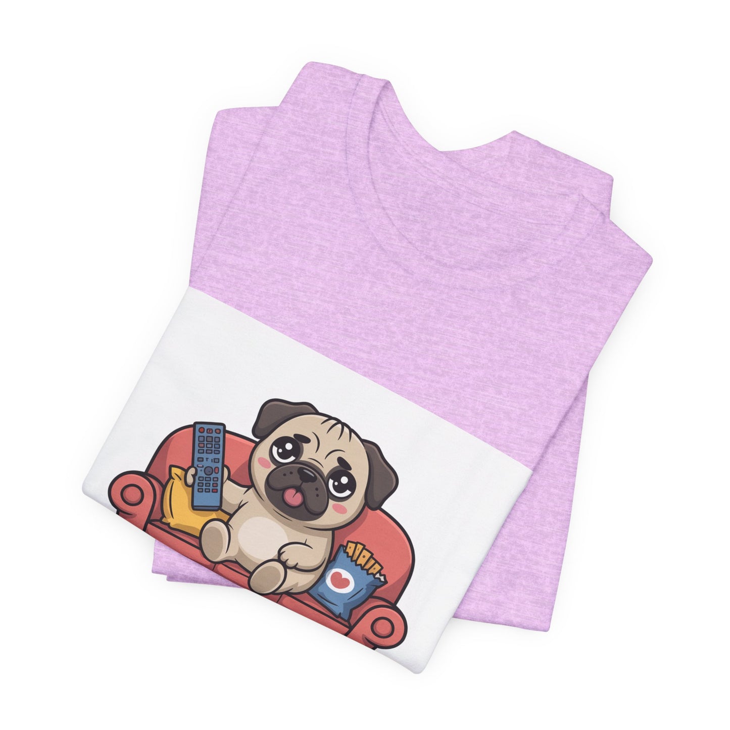 Professional Couch Potato - Funny Pug T-Shirt for Dog Lovers