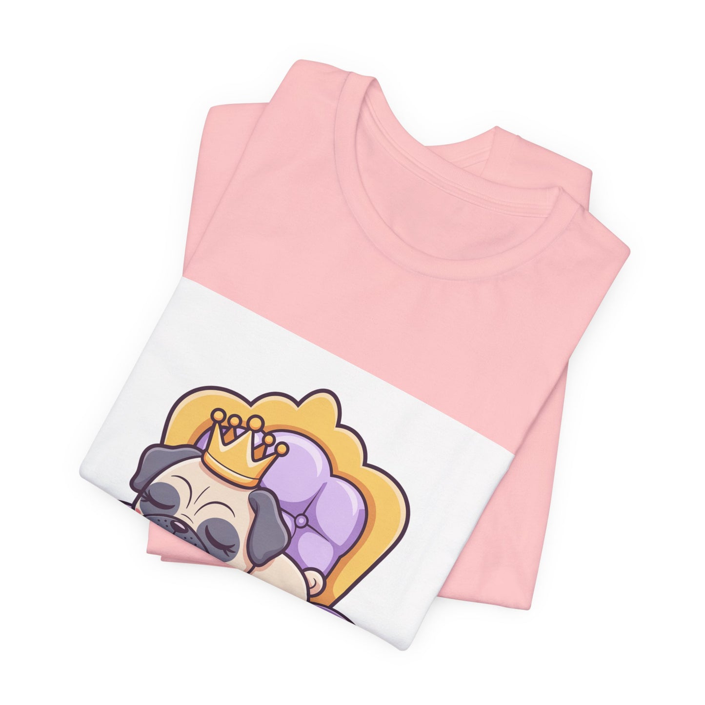 Nap Queen - Funny Pug T-Shirt for Dog Lovers