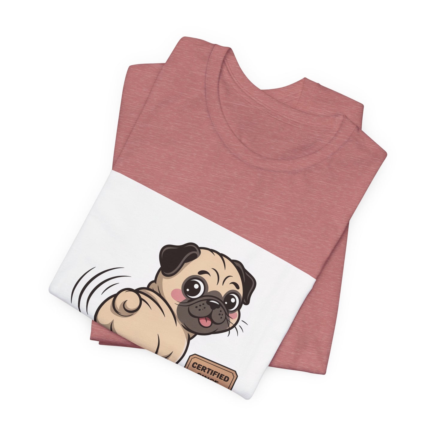 Professional Butt Wiggler - Funny Pug T-Shirt for Dog Lovers