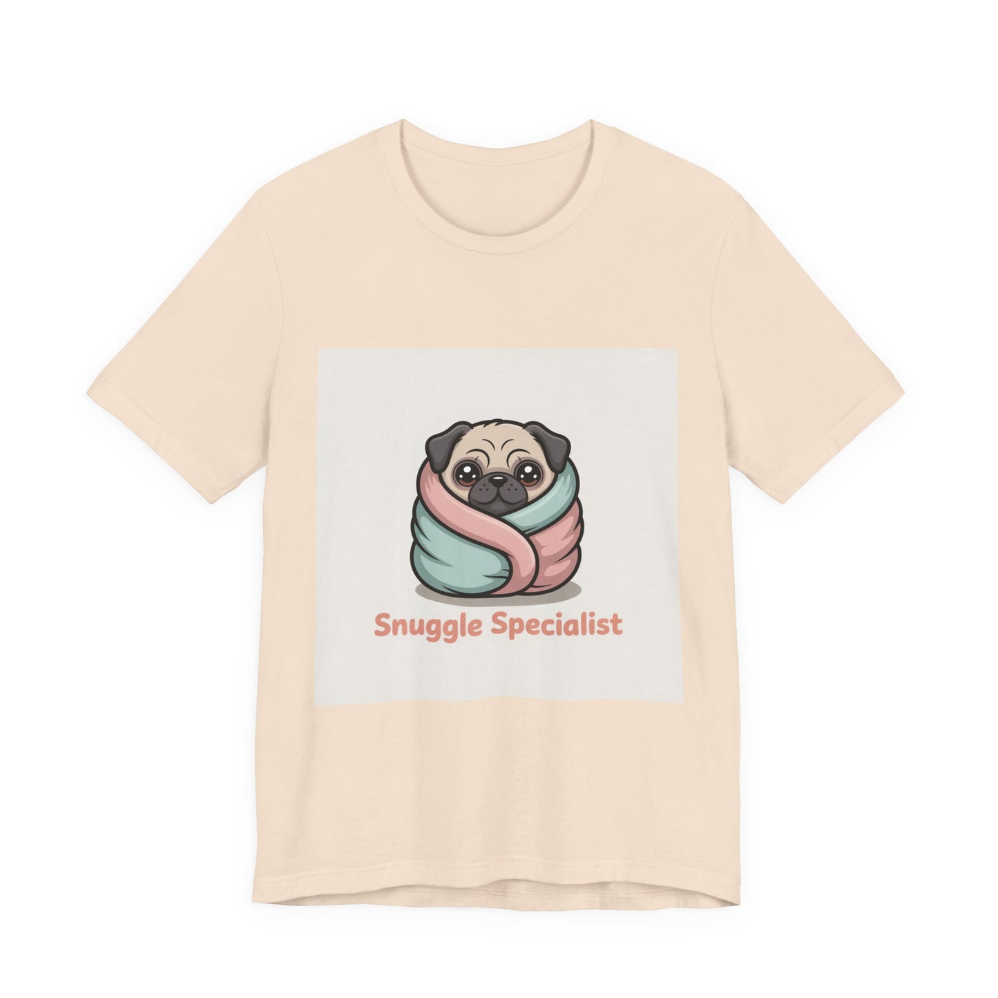 Snuggle Specialist - Funny Pug T-Shirt for Dog Lovers