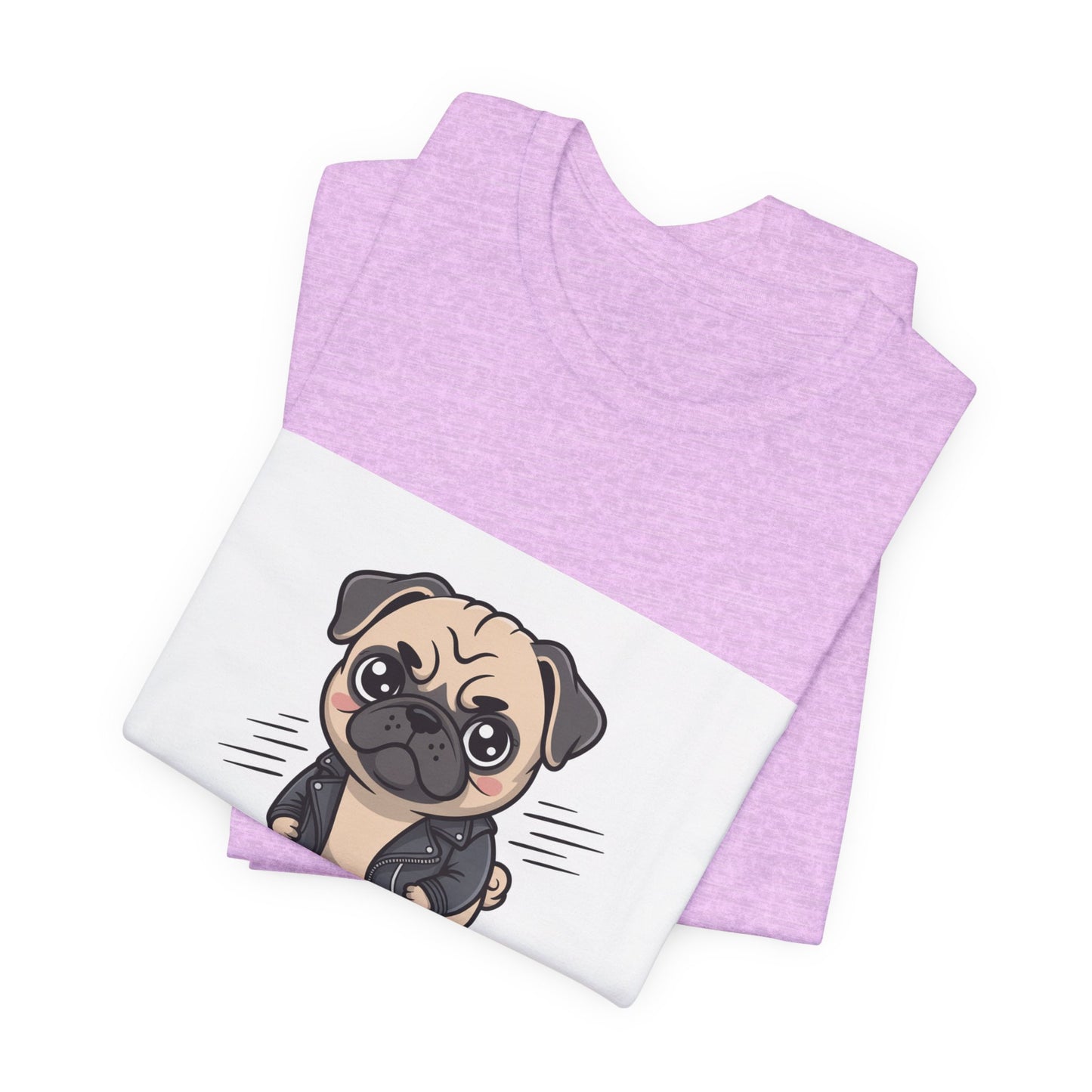 Born To Wiggle Forced To Walk - Funny Pug T-Shirt for Dog Lovers