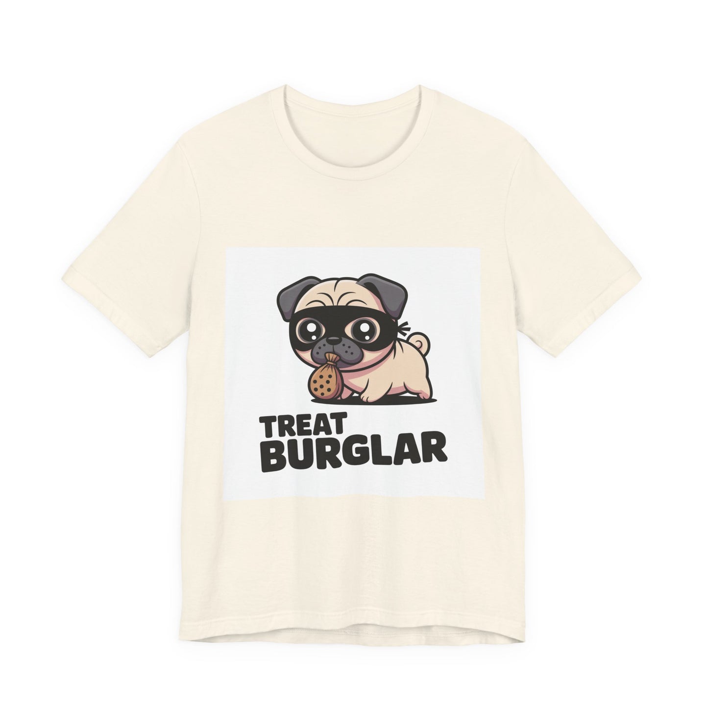 Treat Burglar - Funny Pug T-Shirt for Dog Lovers
