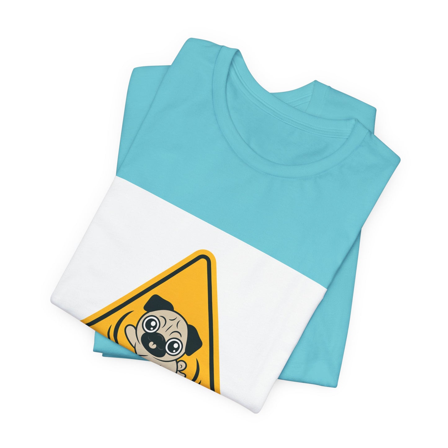 Warning: Excessive Wiggling Ahead - Funny Pug T-Shirt
