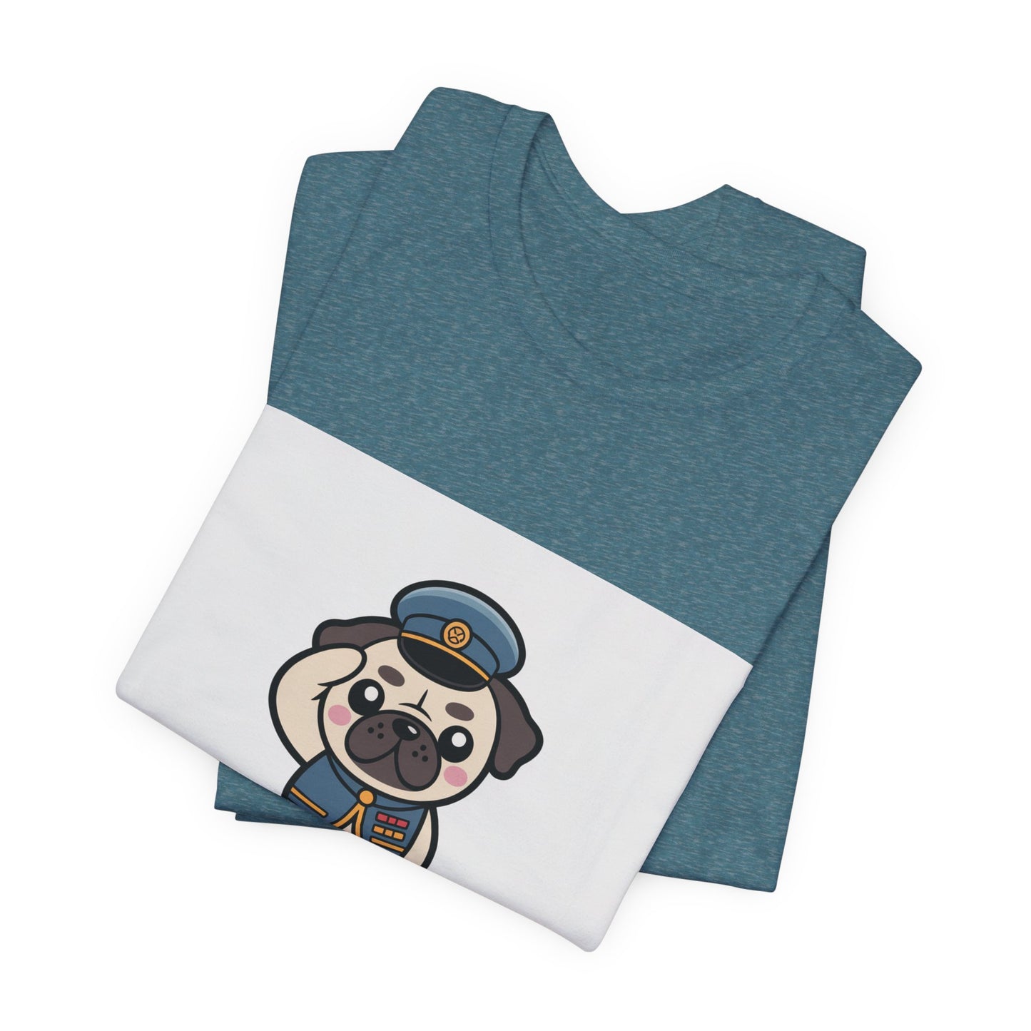 Snort Squad Leader - Funny Pug T-Shirt for Dog Lovers