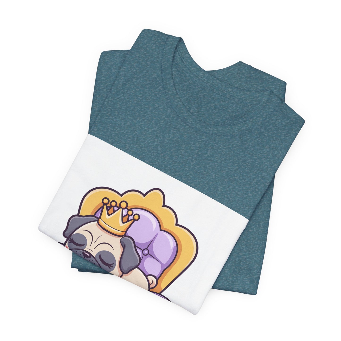 Nap Queen - Funny Pug T-Shirt for Dog Lovers