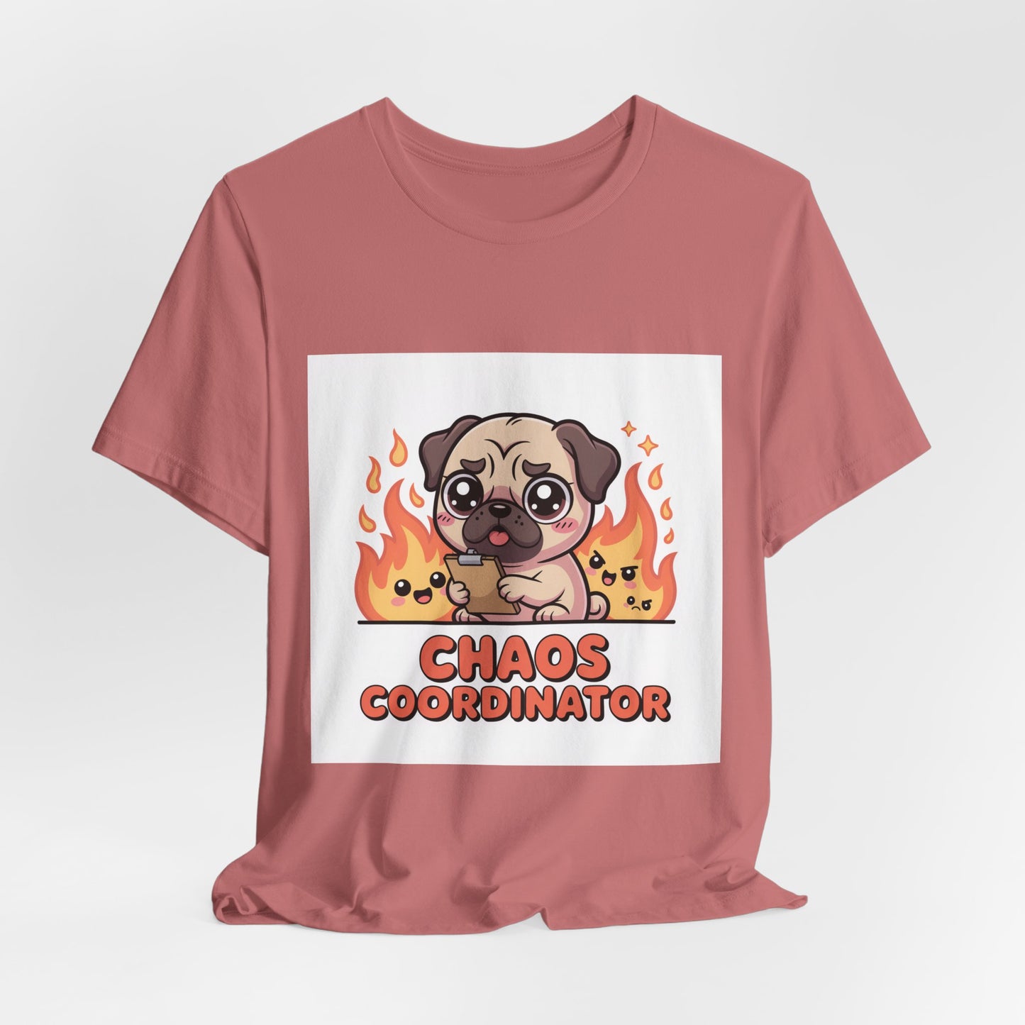 Smol But Mighty - Funny Pug T-Shirt for Dog Lovers