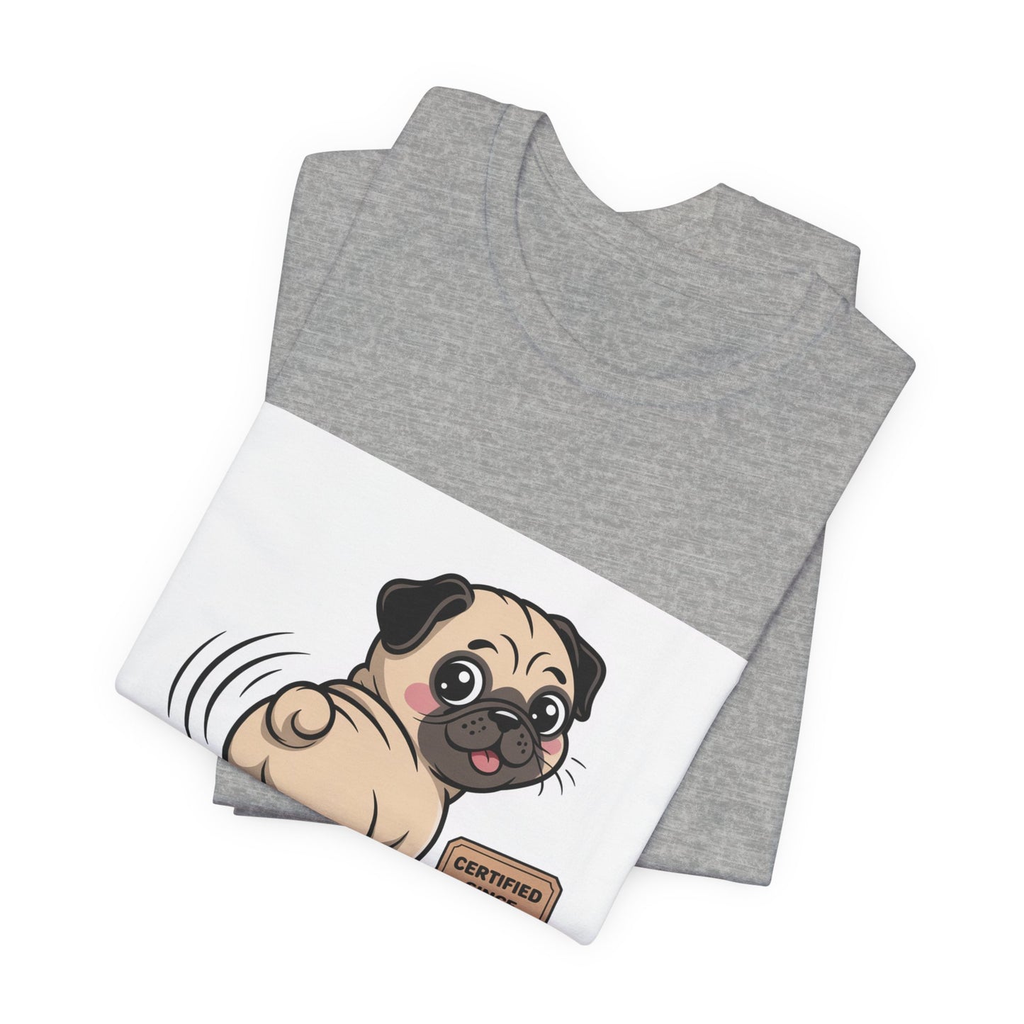 Professional Butt Wiggler - Funny Pug T-Shirt for Dog Lovers