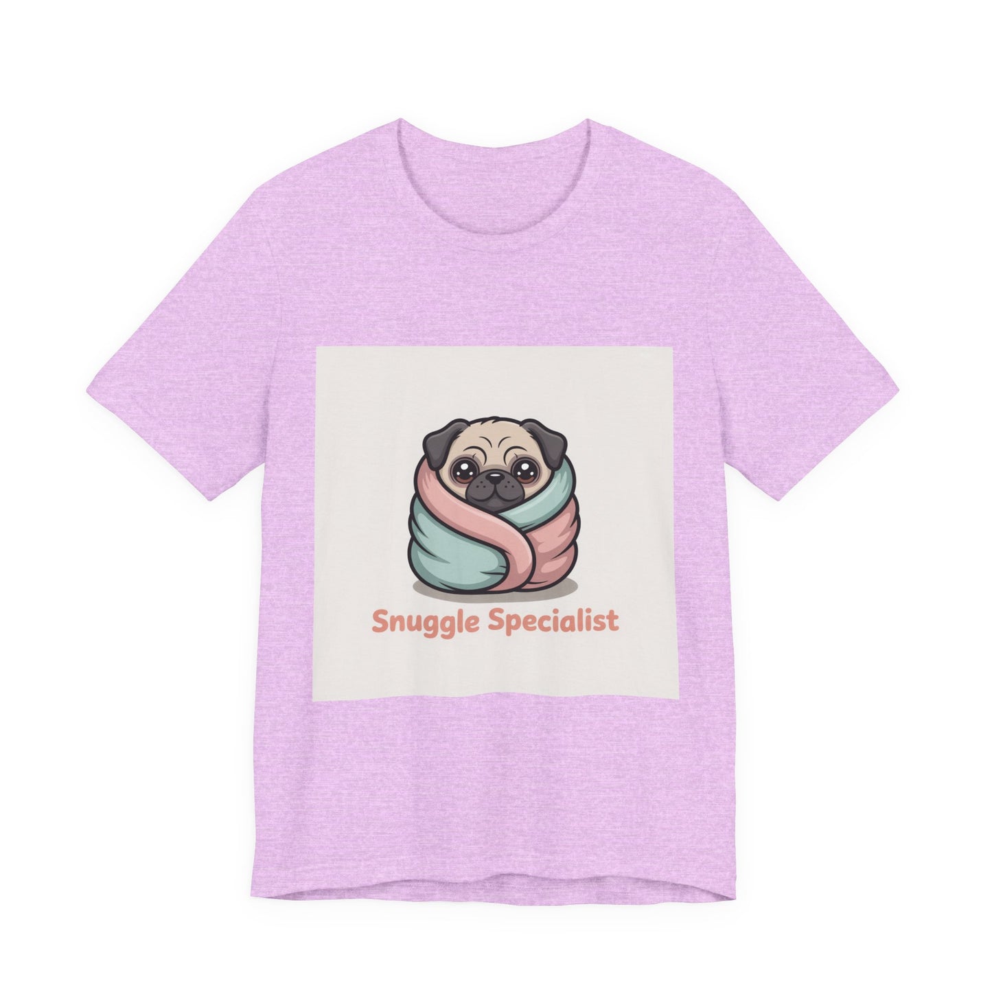 Snuggle Specialist - Funny Pug T-Shirt for Dog Lovers