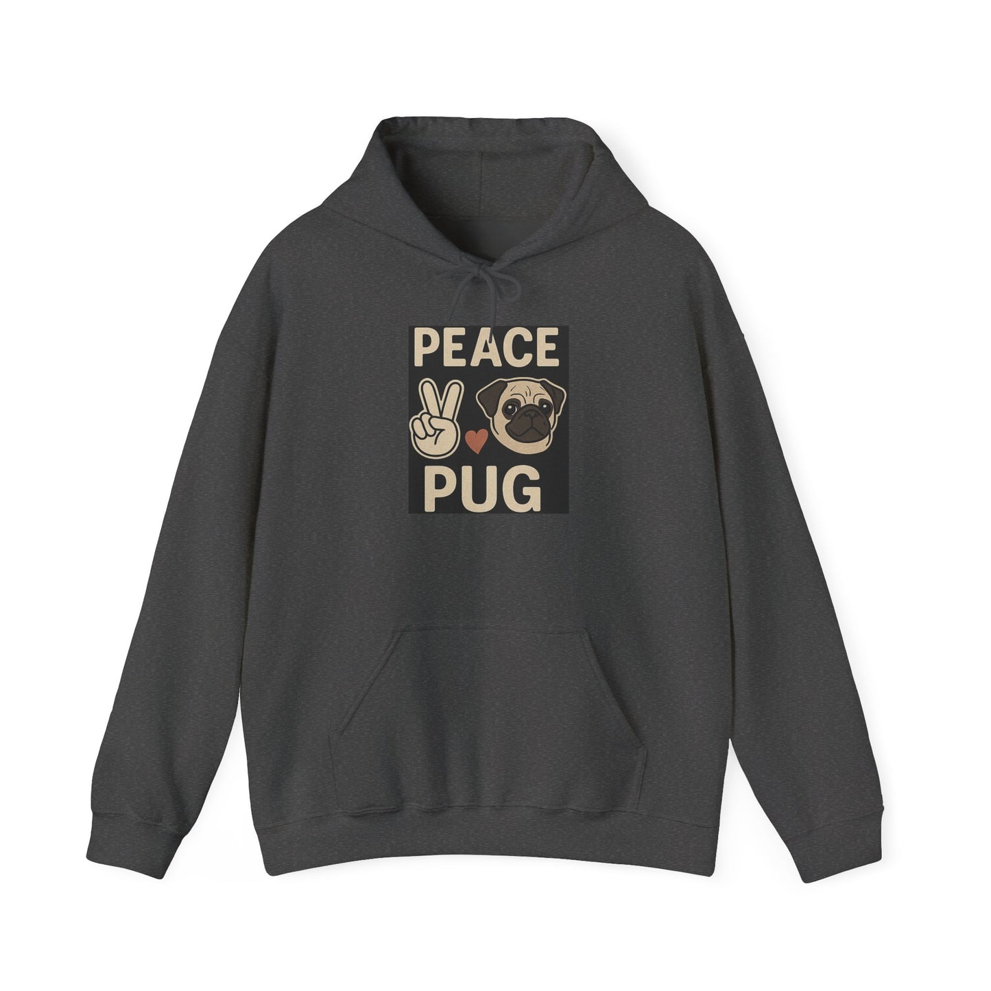 Peace & Pug Hoodie