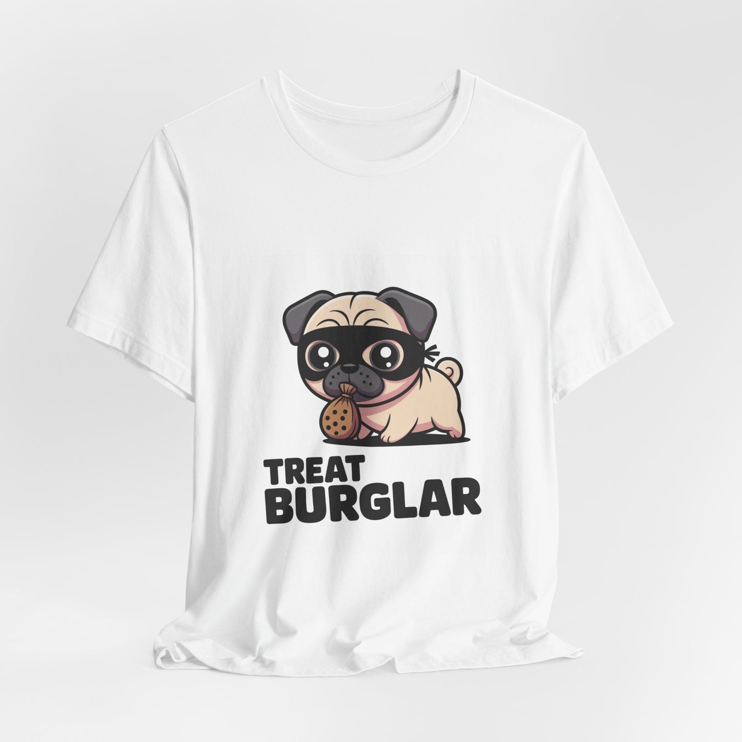 Treat Burglar - Funny Pug T-Shirt for Dog Lovers