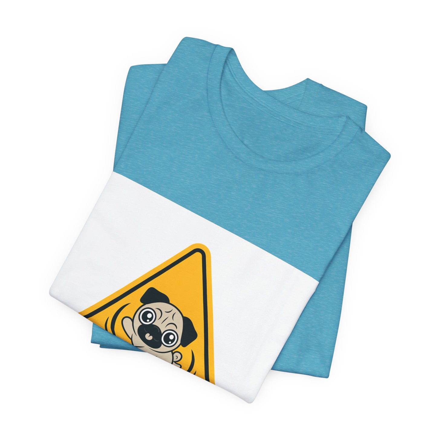 Warning: Excessive Wiggling Ahead - Funny Pug T-Shirt