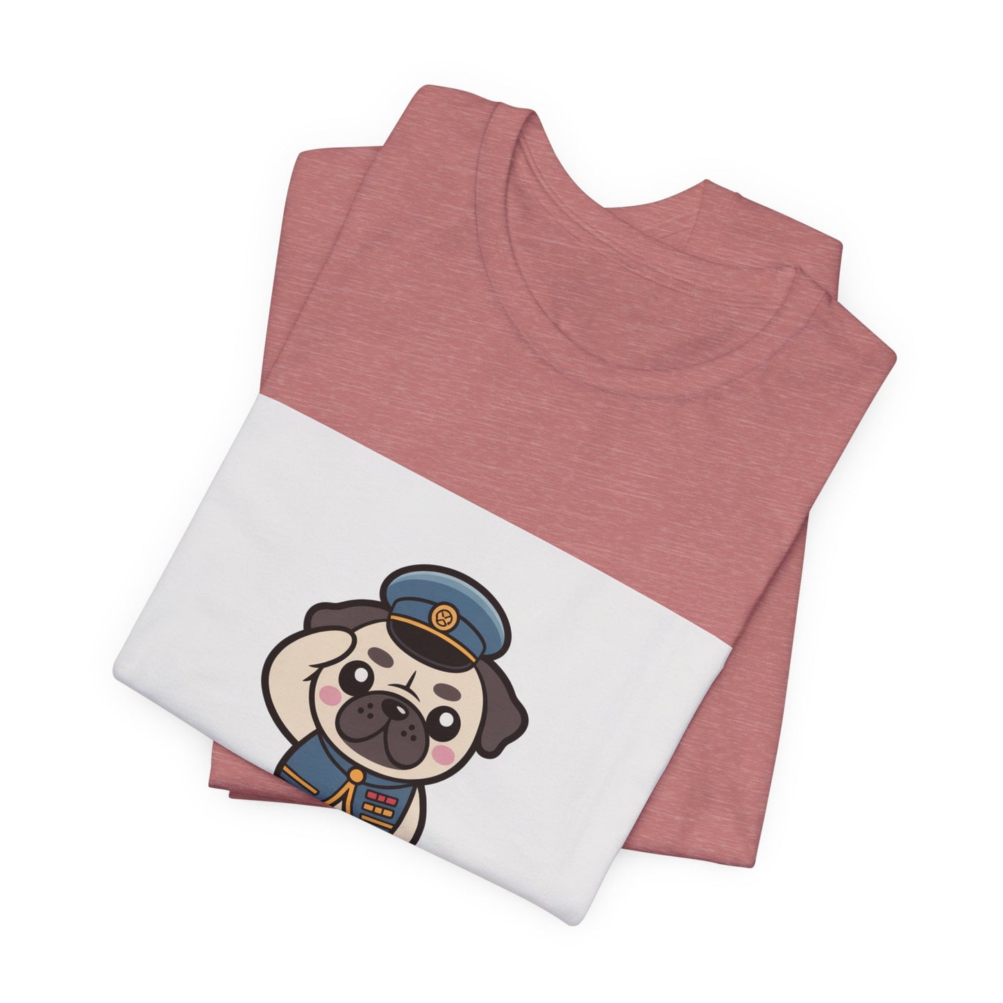 Snort Squad Leader - Funny Pug T-Shirt for Dog Lovers