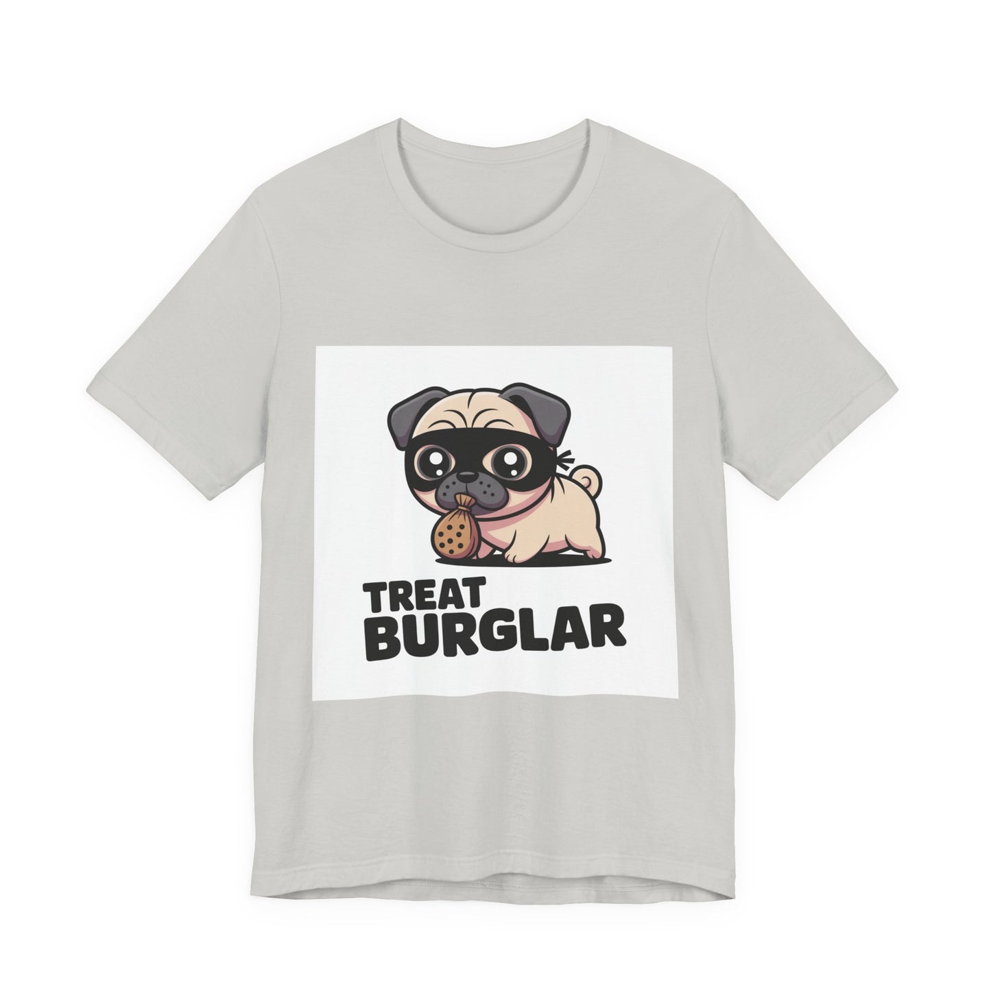 Treat Burglar - Funny Pug T-Shirt for Dog Lovers