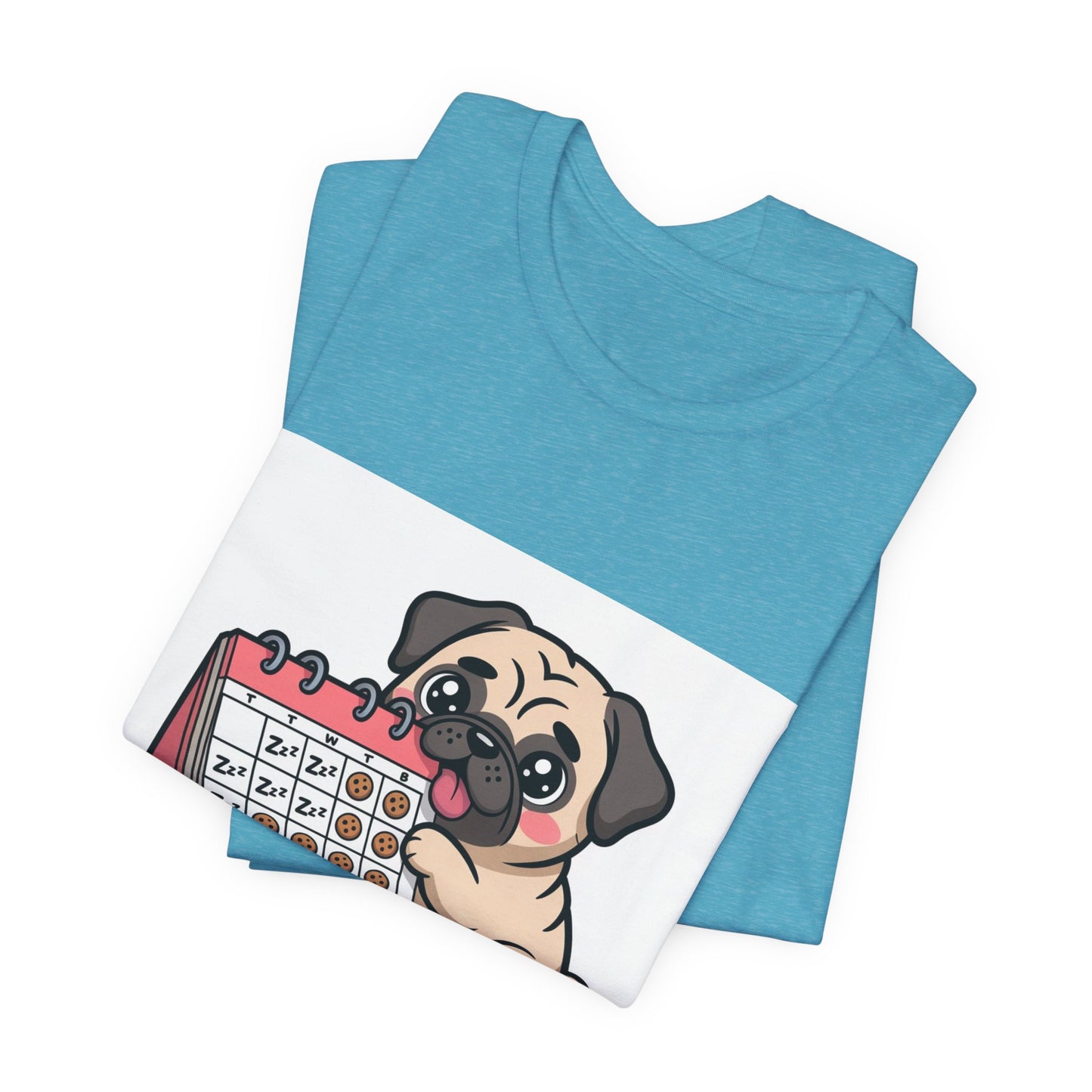 Weekend Plans With My Pug - Funny Pug T-Shirt for Dog Lovers